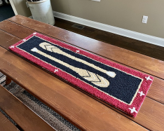 OARS HOOKED RUNNER 12X48